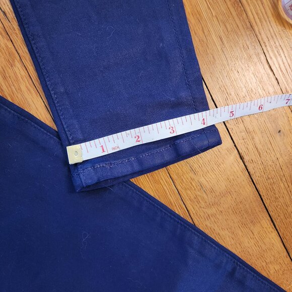 7 For All Mankind Purple Midrise Skinny Jean Size 25 Good Preowned condition - Picture 9 of 12